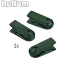 Produktbild: Ersatzklammer, grün, klein, 3er Bl.