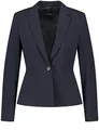 Produktbild: Taifun Damen Klassischer Blazer aus knitterarmer Qualität Langarm, mit Schlitz unifarben Navy 38
