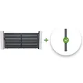 Produktbild: Casanoov - Pack Schiebetor 3 M Vogel 300 X 160 Cm + 2 Eifel-pfosten H.190 Cm Ein