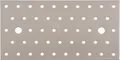 Produktbild: Alberts Duravis Lochplatte perlbeige, 200 x 100 x 2 mm