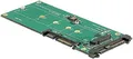 Produktbild: DeLock Konverter U.2 SFF 8639 Nvme/SATA 22 Pin > M.2 Key M