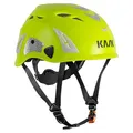 Produktbild: KASK Schutzhelm Superplasma HI VIZ - Arbeitsschutzhelm, Drehrad, Reflexstreifen, EN 397, Farbe:gelb