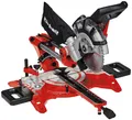Produktbild: Einhell Zug-, Kapp- und Gehrungssäge TC-SM 2131/1 Dual, 1500 W, 4900 U/min, Präzisions-Sägeblatt