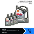 Produktbild: Shell Helix Ultra Professional AF 5W-30 Ford API SL Motoröl 5+3 Liter = 8 Liter