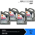 Produktbild: Shell Helix Ultra Professional AF 5W-30 Ford API SL Motoröl 4x5 Liter = 20 Liter