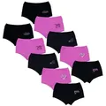 Produktbild: TupTam Boxershorts TupTam Unterhosen Mädchen Shorts 10er Pack bunt|rosa|schwarz 128-134