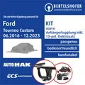 Produktbild: Für FORD Tourneo Custom V362 / F3 06.16-12.23 AHK starr +13pol spez E-Satz TOP