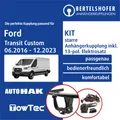 Produktbild: Für FORD Transit Custom Typ V362 06.2016-12.2023 AHK starr +13pol spez. E-Satz