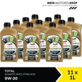 Produktbild: Total Quartz Ineo Xtra EC6 0W-20 Mercedes Ford Fiat Opel 11x1 Liter = 11 Liter