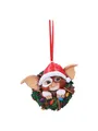 Produktbild: Nemesis Now - Gremlins Gizmo in Wreath Weihnachtsschmuck