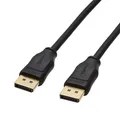 Produktbild: Amazon Basics Verbindungskabel, DisplayPort auf DisplayPort, 3 m, schwarz, Personal Computer