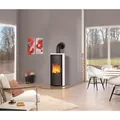 Produktbild: Hark Zeitbrandofen Kaminofen Keno ECOplus Ofenkacheln creme-weiss graphit (5 KW)