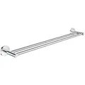 Produktbild: GROHE Handtuchhalter Essentials 40802001, silber, zur Wandmontage, verchromtes Metall, Länge 65,4 cm
