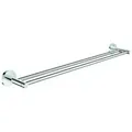 Produktbild: Grohe Doppel-Badetuchhalter Essentials 60cm, verdeckte Befestigung, chrom