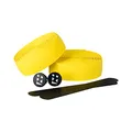 Produktbild: URBAN ZWEIRAD - Lenkerband Rennrad Signature Yellow - inkl. Endstopfen und Klebestreifen - Griffband Rennrad Gelb extra griffig - 200 cm x 3 cm - 3 mm Stärke