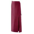 Produktbild: Exner Schürze mit Schlitz B 100 x L 100 cm : bordeaux 65% Polyester 35%Baumwolle 220 g/m2