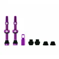 Produktbild: Muc-Off Tubeless Ventilset V2 44 mm / 60 mm, Violett, 2 Stk.