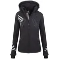 Produktbild: Rock Creek Softshelljacke Damen Softshelljacke Wanderjacke D-390 schwarz XXL