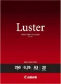Produktbild: Canon Fotopapier Luster LU-101 glänzend weiß - DIN A3 20 Blatt für Tintenstrahl