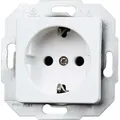 Produktbild: Kopp - Einsatz Schutzkontakt-Steckdose Europa Arktis-Weiß, Matt 113613087 1 St.