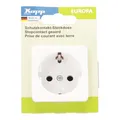 Produktbild: EUROPA Schutzkontaktsteckdose in Arktis-Weiß - Hochwertige 1-fach Unterputz-S...