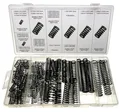 Produktbild: Druckfeder Sortiment Spiralfedern Stahlfeder div Gr. Metallfeder SCHWARZ 114-tlg
