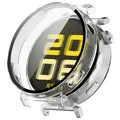 Produktbild: Für Huawei Watch GT 5 Pro 42mm Kunststoff Hülle + Schutz Hart Glas Transparent