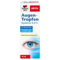 Produktbild: Doppelherz Augen-Tropfen Hyaluron 0,2% – Medizinprodukt ohne Konservierungsstoffe mit lindernder Wirkung bei trockenen Augen – 10 ml sterile Lösung