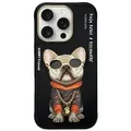 Produktbild: Nimmy Glasses Cool Dog Case iPhone 16 Pro Max, Schwarz