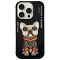 Produktbild: NIMMY case GLASSES COOL DOG for IPHONE 16 Pro Max black