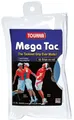 Produktbild: Tourna Overgrip Mega Tac (extreme Griffigkeit, haltbar, breit) blau 10er