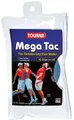 Produktbild: Tourna Grip Europe GbR Griffband Overgrip Mega Tac (extreme Griffigkeit, haltbar, breit) blau 10er