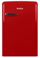 Produktbild: Amica KS 15610 R Retro-Kühlschrank, 55 cm breit, 87,5 cm hoch, 108 L, Automatisc