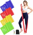Produktbild: Fokky Fitnessbänder 4er-Set, Resistance Bands 2M Fitnessband, Gymnastikband mit