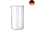 Produktbild: Bodum 1508-Ersatzglas, 8 Tassen, 1,0 l, 34 oz, Durchmesser 9,6 cm, H 18 cm