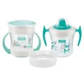 Produktbild: NUK Mini Cups 3 in 1, Set, 0,16 l, Grün, Polypropylen, Tasse, Erfrischende Getränke