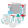 Produktbild: NUK Mini Cups Trinklernbecher Set 160ml Magic Cup Trainer Cup Griffe 2Stk