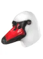 Produktbild: Metamorph Verkleidungsmaske Schwan Maske aus Latex - Fasching Halloween Tier K, Witzige Tiermaske für Karneval, Fasching oder Halloween
