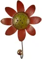 Produktbild: Kleiner Garderobenhaken, Metall Kleiderhaken - Blume - 18*12*4 cm