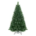 Produktbild: Salcar 150 cm Künstlich Weihnachtsbaum mit Klappsystem und Metallständer, Ø ca. 83 cm mit 408 Spitzen