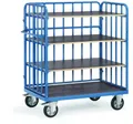 Produktbild: Fetra 18212-1 Etagenwagen Stahl pulverbeschichtet Traglast (max.): 1200kg Brillantblau (RAL 5007)