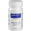 Produktbild: PURE ENCAPSULATIONS Vitamin D3 4000 I.E. Kapseln, 60 St PZN 15264199