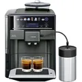 Produktbild: Siemens TE657F09DE EQ.6 plus extraKlasse Kaffeevollautomat dark inox