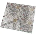 Produktbild: Tulup Tischplatte Ersatzplatte Glas Mosaikmuster mit Ornamenten Tisch Glasplatte Ersatz 60 cm x 60 cm