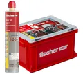 Produktbild: fischer Montagemörtel FIS VL 300 T im praktischen Handwerkerkoffer, wirtschaftliche Lösung für Standardanwendungen in Voll- und Lochstein und gerissenem Beton, 20 Kartuschen je 300 ml