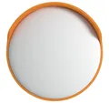 Produktbild: vidaXL Verkehrsschild Verkehrsspiegel Konvex Outdoor Orange Ø30 cm Polycarbonat, (1 St)