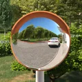 Produktbild: außerhalb des konvexen Verkehrsspiegels Orange Ø30 cm Poly
