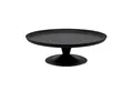 Produktbild: Spetebo Servierständer Metall Deko Tischpodest rund schwarz mit Fuß - Ø 23 cm, metall, (Anzahl, 1-tlg., Stück), wiederverwendbar