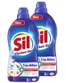 Produktbild: Sil 1 für Alles Fleckengel, 2er Pack (2 x 1,3 Liter), Fleckenentferner, hygienisch reine Wäsche auch bei kalten Waschtemperaturen
