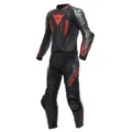 Produktbild: Dainese Laguna Seca 5 2tlg. Motorradlederkombi (schwarz/anthrazit/rot) Gr: 54